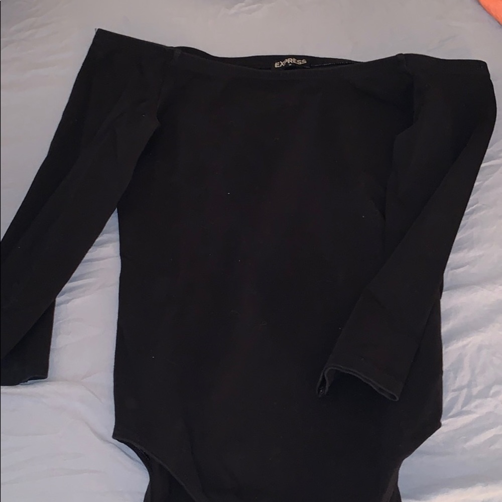 Express black bodysuit